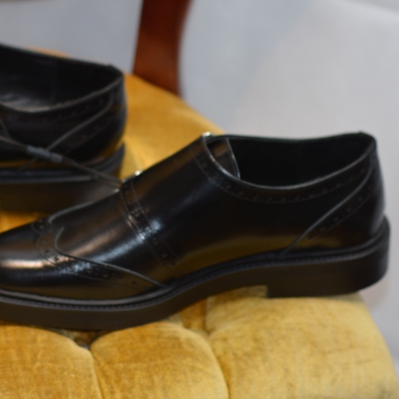 Mens Zara Leather Loafers NWT SZ 9/40 - Picture 11 of 11